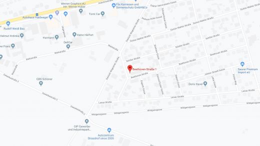 Anfahrt per Google Maps Anfahrt per Google Maps